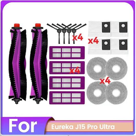 Adecuado para el robot barredor J15 Pro Ultra, cepillo principal, cepillo de borde, filtro, mopa, bolsa de polvo, Sea by (1/2)