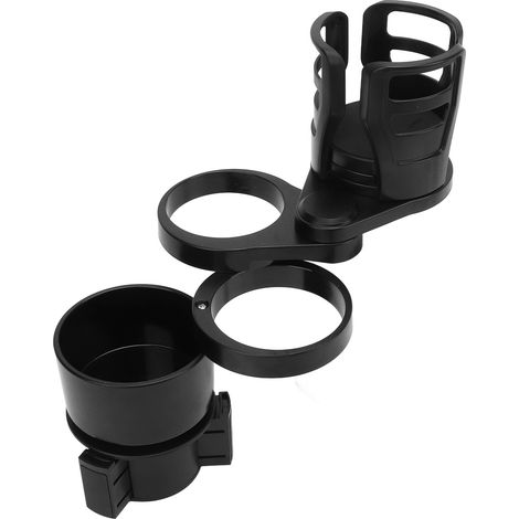 Porte-gobelet universel 2 en 1 pour voiture, avec base réglable (1/5)