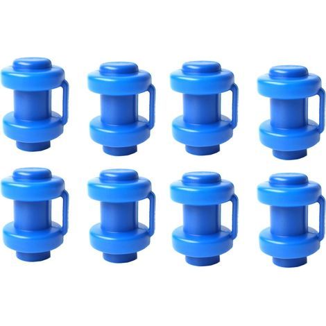 CSPARKV Cagoules de 25 mmtrampolines,Capuchage Final du Trampoline,Convient pour Tous Les poteaux de réseau de Trampoline partagés,Accessoires de réseau de sécurité du Trampoline (1/3)