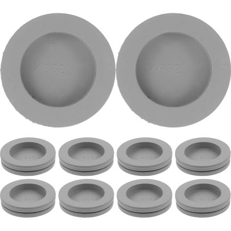 10pièces Bouchons Évacuation pour Climatisation Caoutchouc Étanches et Faciles à Installer Compatibles Plupart des Unités Pratique les Fuites (1/5)