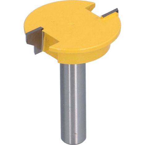 Fraise à rainurer 1/2" pour assemblages bois, idéale tiroirs et mortaises.