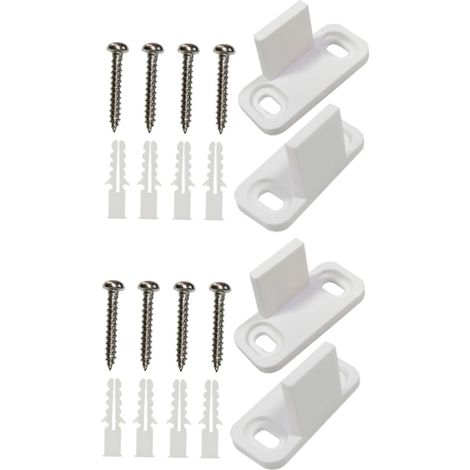 4 pièces guide de sol pour porte de grange coulissante (1/5)