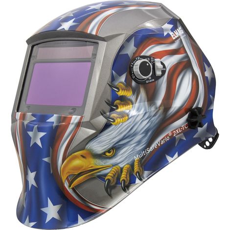 Elmag Schweißerschutzhelm MultiSafe Vario TC Eagle - Automatik-Schweißhelm für alle Schweißverfahren (1/5)