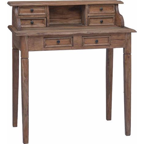 Maison Exclusive - Schreibtisch mit Schubladen 90x50x101 cm Altho (1/5)