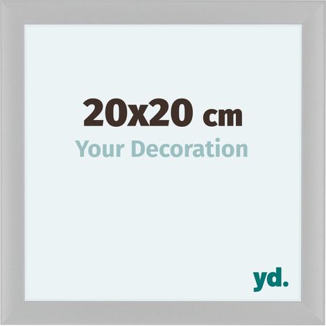 yd. - Cadre photo 20x20 - Blanc Mat - MDF - Como (1/5)