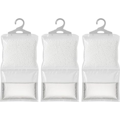 Wardrobe Dehumidifier Bag Hanging Moisture Absorber Unscented Disposable Damp Condensation Absorber 3–6 Weeks (1/5)