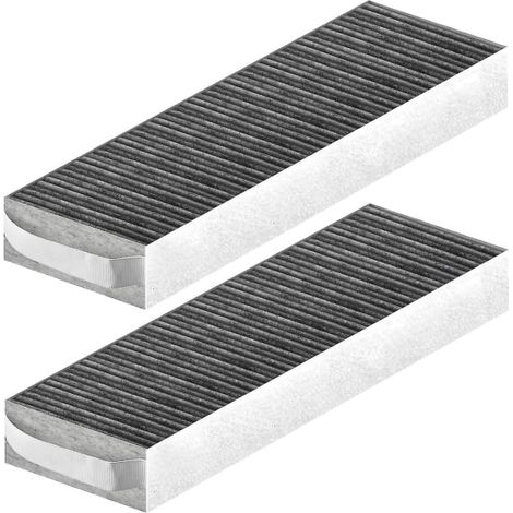 Lot de 2 filtres à charbon actif pour hotte aspirante Bora Pure/x Pure/s Pure, accessoires de filtre Puakf, filtre de rechange (1/5)