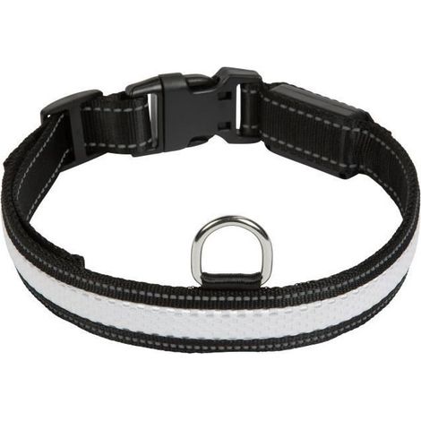 Collier lumineux RGB Light - Eyenimal - 3 couleurs (rouge / vert / bleu) Désignation : Collier taille S Eyenimal 100-477 (1/3)
