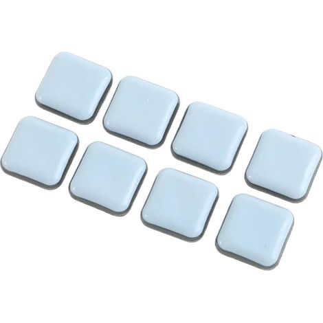 Coussin Coulissant for Meubles, Bases de Table, Protection des Pieds de Chaise, 8 pièces/Ensemble(25X25mm) (1/5)