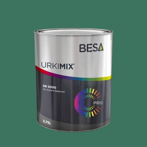 Pot de peinture Polyuréthane / bi composant Vert Patine RAL 6000 Satin - 250 gr