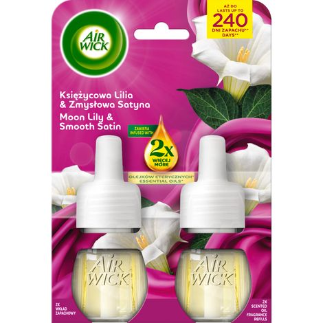 018178 Air Wick Electric Duopack Moon Lily & Sensual Satin