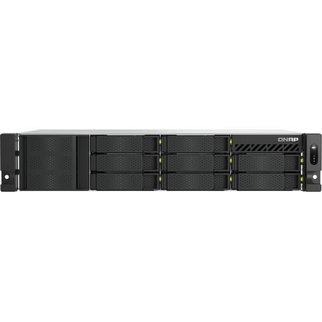 QNAP TS-H1065EU Serveur de stockage Rack (2 U) 8 Go DDR5 0 To QNAP QTS Noir
