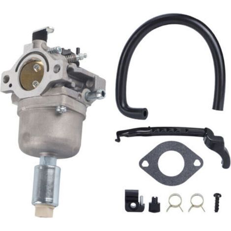Eosnow Carburateur de remplacement pour tondeuse à gazon - Compatible Briggs & Stratton 795873 Nikki 697203 - pour moteurs de jardin (1/4)