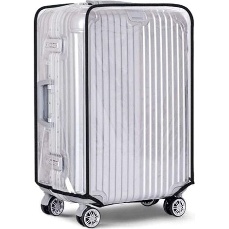 Housse de coffre transparente pour camion, housse de coffre en PVC de 71 cm (28 pouces), protection pour bagages de voyage, housse de coffre de transport (1/5)