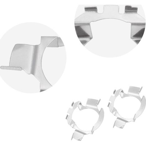 1 paire de supports d'adaptateur de phare LED H7 pour Buick (1/3)