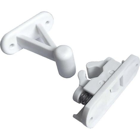 Loquet de retenue de porte pour caravanes, camping-cars, bateaux, loquet à clip de retenue de porte (1/4)