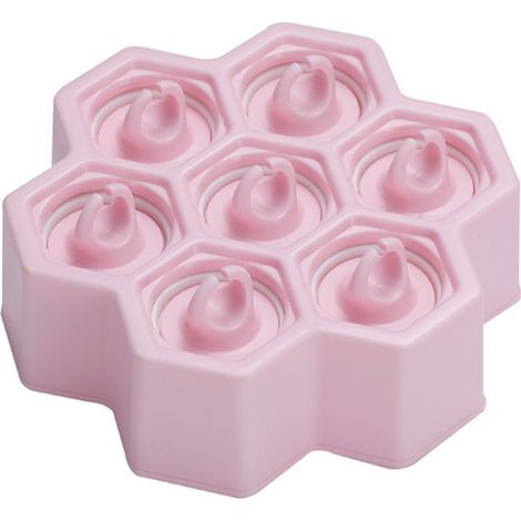 Eis am Stiel-Formen auf Spießen – Edelstahl – 6-teilig – Für Fruchtsäfte oder Smoothies – Mit auslaufsicheren Deckeln und Ständer (1/5)
