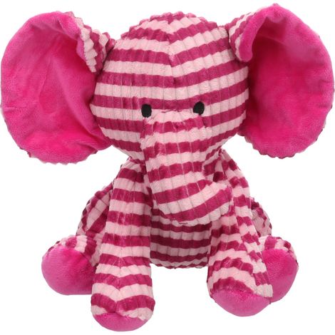 Jouet Azor Éléphant Rose H 28 cm pour chien - Flamingo (1/4)