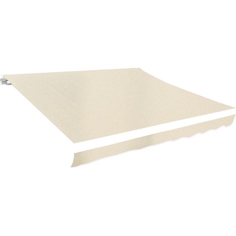Toldo de lona  crema 3,5x2,5 m