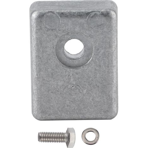 Outboard Transmission Anode Block Zinc Anode Sacrificial Anode Fit for Lower Unit BF25 BF30 BF8 BFP8 BF10 BF9.9 BFP10 with OEM 41106-ZW9-000 (1/5)