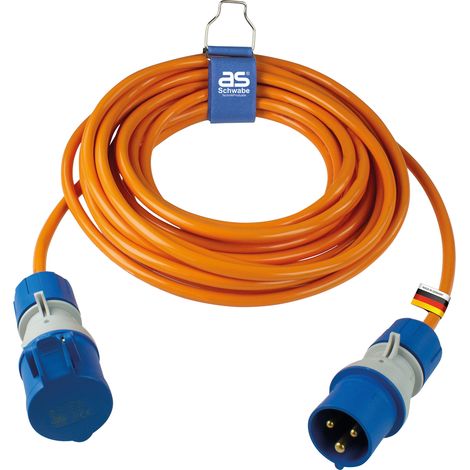 CEE Verlängerung Spannungsanzeige 230V 16A 10m H07BQ-F 3G2,5 IP44