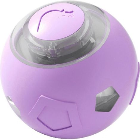 Balle à rouler automatique rebondissante et rechargeable par USB pour chien, idéale pour s'amuser dans le jardin. (1/5)