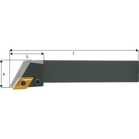 Portautensili Iso 93 ° Pdjnr / L Denominazione: Pdjnl 2020 K15, Vierkant Coda 20 X 20 Mm, Le Dimensioni 125 Millimetri L1 Dimensioni: 35 Mm (1/2)