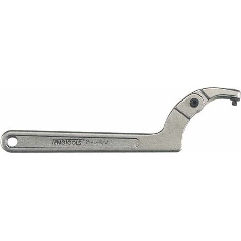 Llave de gancho con pivote, 50-120mm, 6mm  Tengtools HP2036