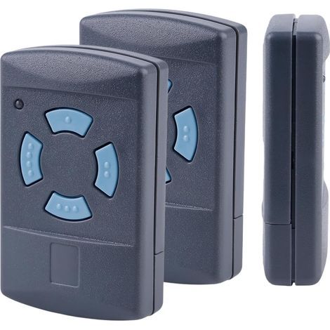 2 PCS Telecommande Garage Hor-HSM4 868 MHz Telecommande Porte Garage Hormann avec Telecommande Hormann 868 MHz HSM2 HSM4, Compatible avec Hörmann Blue Buttons 868.3MHz Télécommande de Garage (1/5)