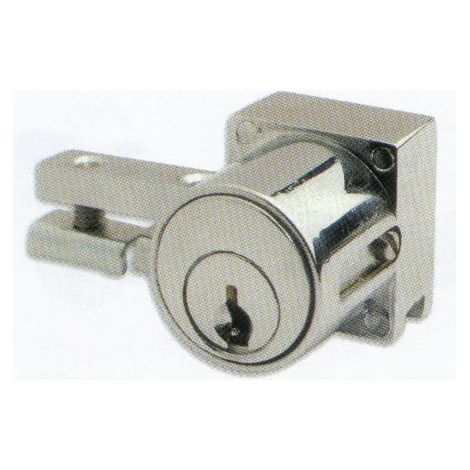 AGA CERRADURA 158 PERFIL CRISTAL EMBUTIR PULSADOR