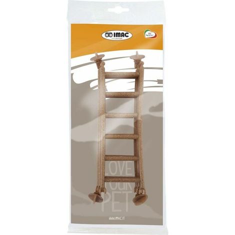 Accessorio per Gabbia IMAC 20,5 X 1 X 6,5 CM Scala Ciondolo Marrone (1/4)