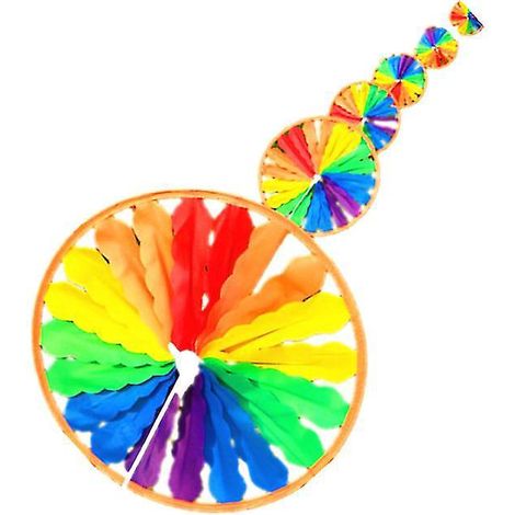 1 plateau tournant coloré avec moulin à vent (1/3)