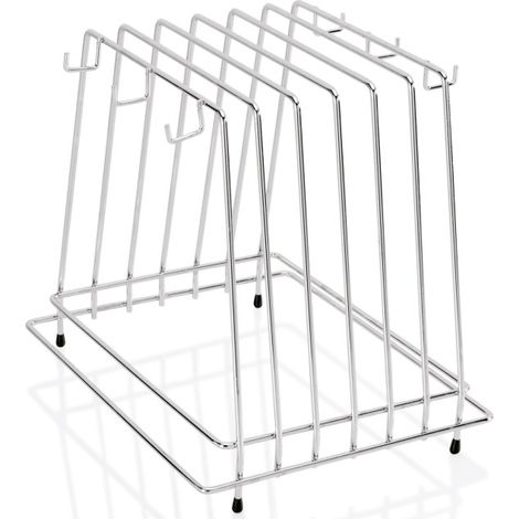 Porte-Planche à découper en Acier au nickel-chrome L 295 mm l 255 mm H 260 mm - Was Germany (1/2)