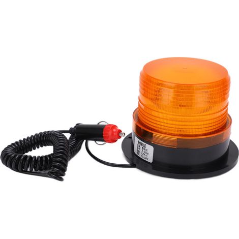 Jeffergarden Feu de signalisation de voiture, lampe stroboscopique à LED magnétique d'urgence universelle pour camions et véhicules-DOU