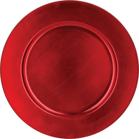 Platzteller Colorama de Noël D33cm rot - Dunkelrot
