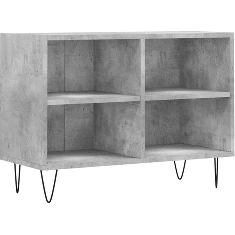 Maison Exclusive - TV-Schrank Betongrau 69,5x30x50 cm Holzwerksto