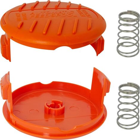 Kit B0+2+2 BLACK+DECKER AF-100-3ZP Bobine de rechange Tête de coupe-bordures en nylon Fil de coupe (1/5)