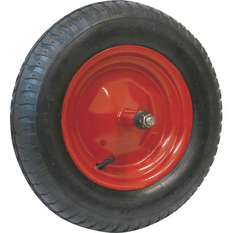 Utilia RUOTA PNEUMATICA X CARRIOLA TIPO VESPA PERNO CM.17/ASSE CM.11,5