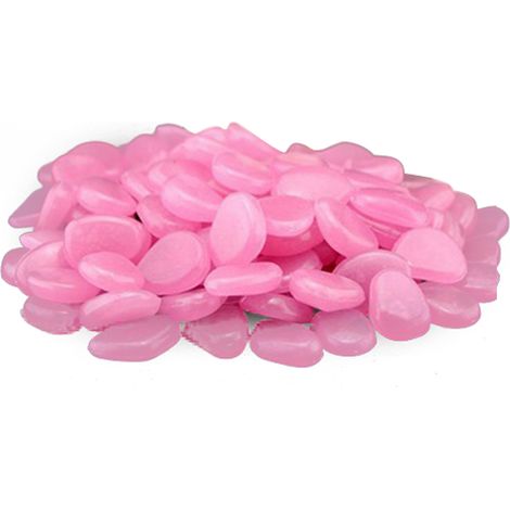 500 galets phosphorescents pour jardin, allées, aquarium, décoration, plantes, pierres lumineuses