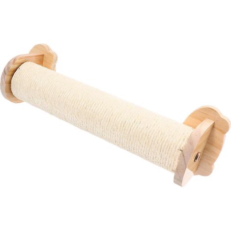 Griffoir suspendu en sisal beige pour chat, compatible avec une utilisation intérieure (lot de 3). (1/5)