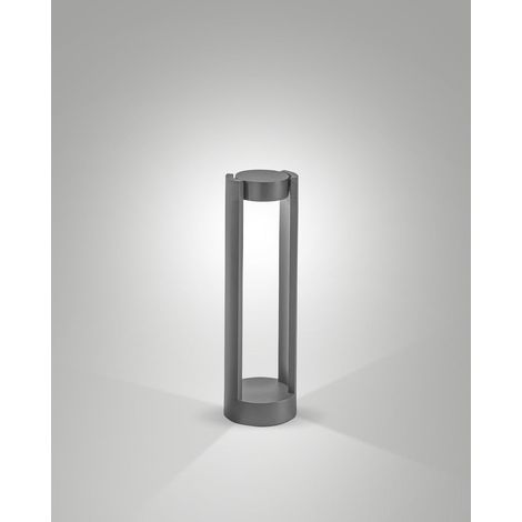 Luminaire extérieur LED Fabas Luce Nagi Dark Grey aluminium gris Ø 15 cm 9 W 3000 K IP65 722 lm réf. 6564-10-294 (1/3)