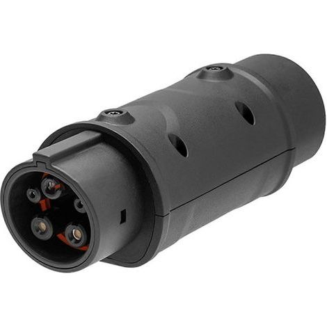 Adaptateur SAE IEC 62196 2 vers J1772 Type 1 pour véhicules électriques (chargeur de véhicules électriques, connecteur unilatéral)
