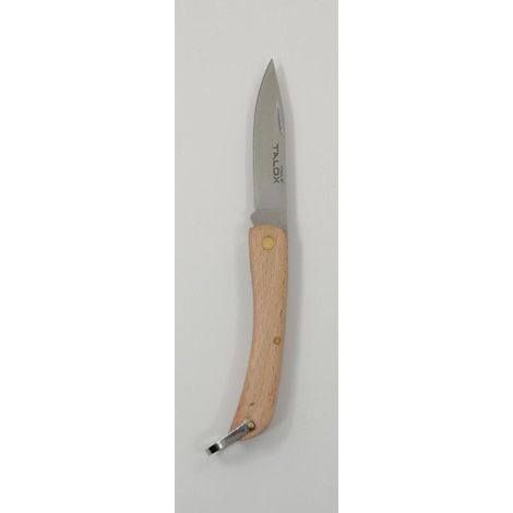 TALOX talox navaja de campaña 9 cm 20300-01 , NAVAJA ACERO INOX. MANGO DE MADERA