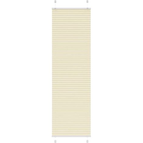 Plissee Creme 65x200 cm Stoffbreite 64,4 cm Polyester