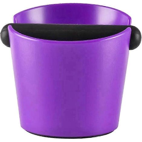 Cafetière, ABS détachable, résistante aux chocs, avec barre en caoutchouc, idéale pour préparer du café.-B Purple