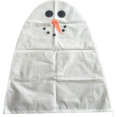 Sacs de protection d'hiver pour plantes de jardin non tissés - Housse chauffante pour plantes - Résistant au gel et au froid - Décoration de Noël(90 x 103 cm) (1/5)