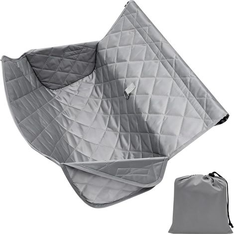 Housse pour Chariot de Course Animal Imperméable Pliable Portable Douce Protection pour sièges de restaurant canine Extérieur Supermarché Café Balade (1/5)