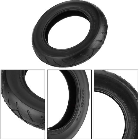 Chambre à air noire 10x2.125 pour pneu de scooter électrique 10 pouces, tube de remplacement (1/3)