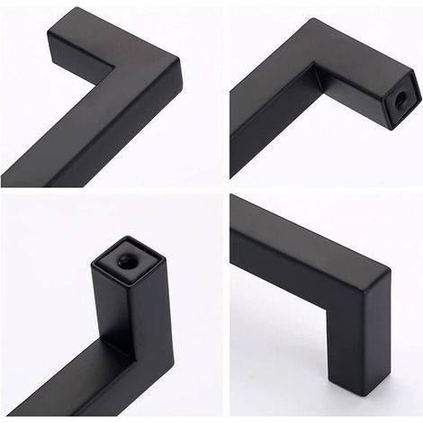 HONORNIC - Lot de 20 Poignées Placard en Acier Inoxydable 160mm Poignées de Porte de Cuisine avec Vis (1/3)