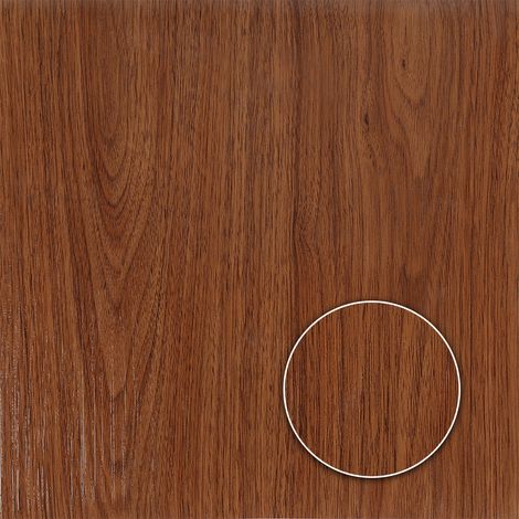 Randaco Piastrelle in PVC vinilico autoadesivo Effetto legno naturale, 11 pezzi, 1 m², per cucina, balcone, corridoio